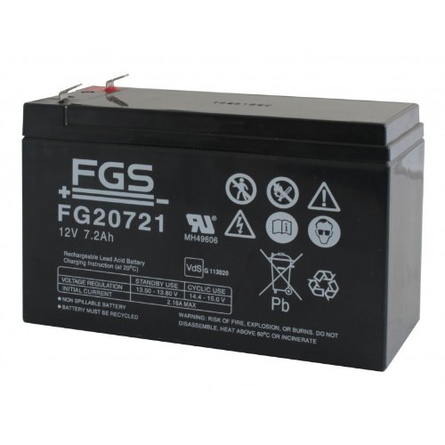 Batteri FG20721 12V / 7,2 Ah