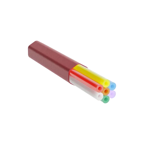 Mikrorör 7x7/3,5mm HDPE T1000m, Hexatronic