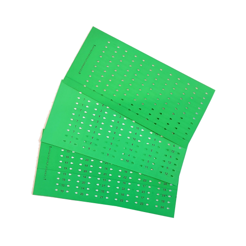 Märketikett FLEXIPRINT LF0 0.25-0.75 Grön, 60 märken/ark (10 ark/fp)